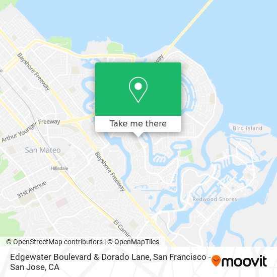 Mapa de Edgewater Boulevard & Dorado Lane