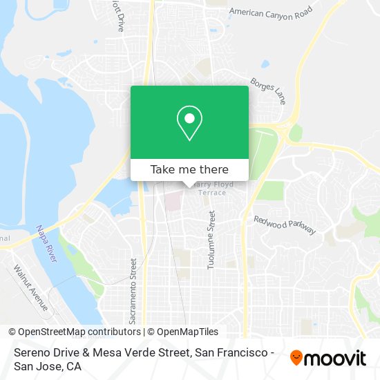 Mapa de Sereno Drive & Mesa Verde Street