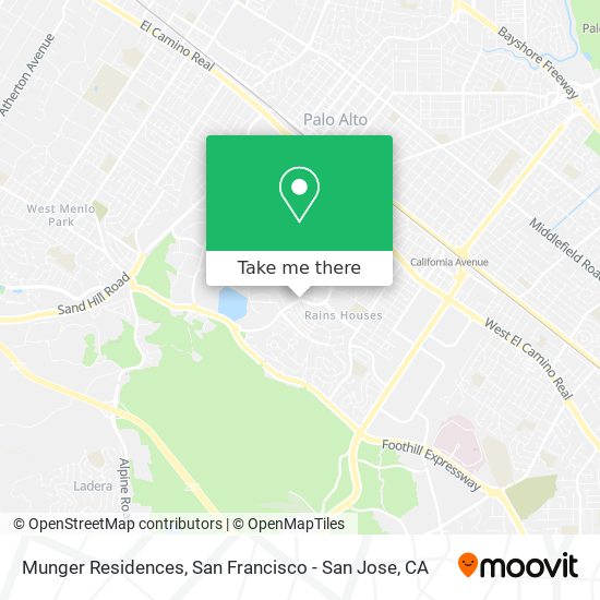 Munger Residences map