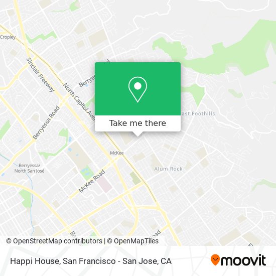 Happi House map