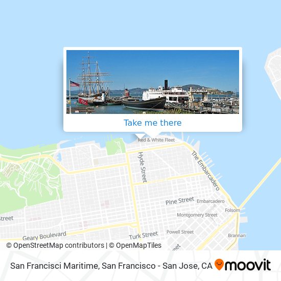 San Francisci Maritime map