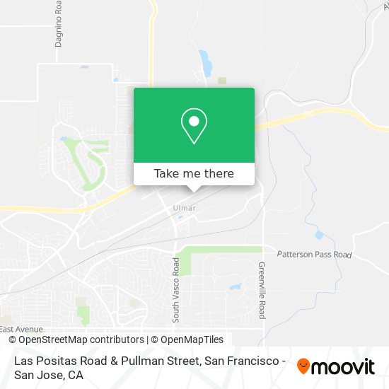 Las Positas Road & Pullman Street map