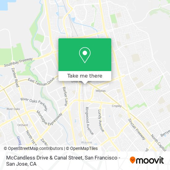 Mapa de McCandless Drive & Canal Street