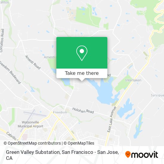 Green Valley Substation map