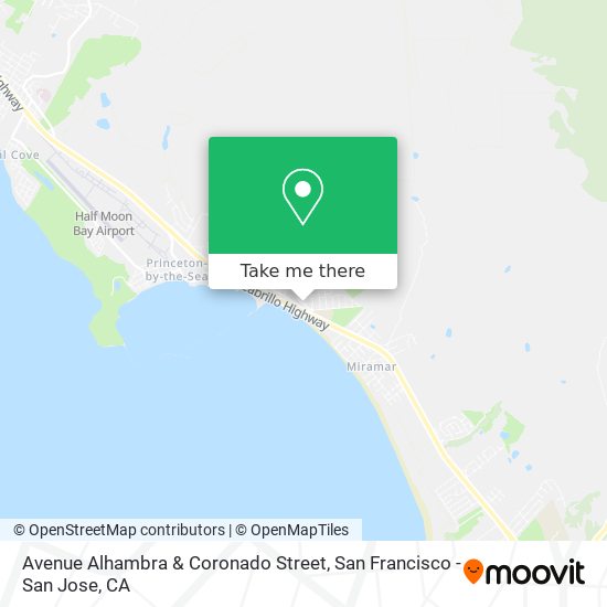 Mapa de Avenue Alhambra & Coronado Street