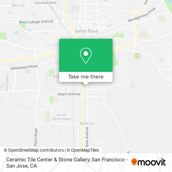 Ceramic Tile Center & Stone Gallery map