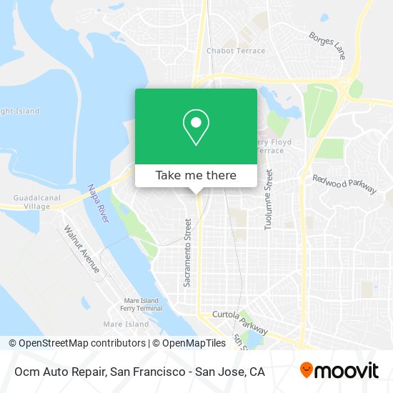 Mapa de Ocm Auto Repair