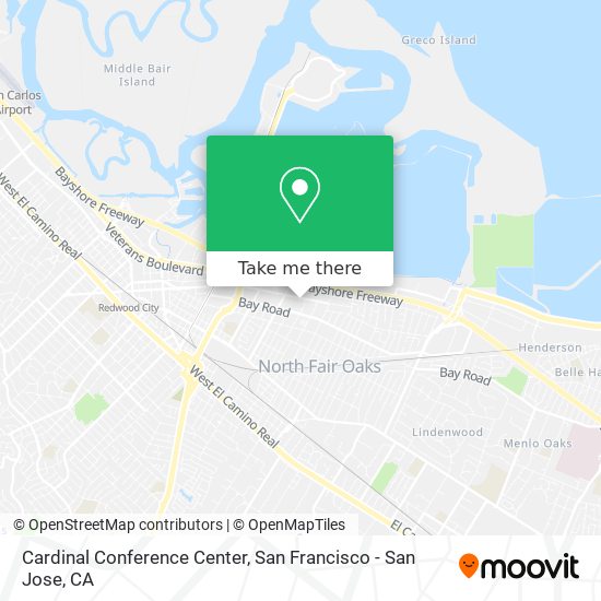 Cardinal Conference Center map