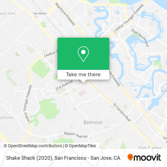 Shake Shack (2020) map