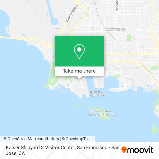 Mapa de Kaiser Shipyard 3 Visitor Center