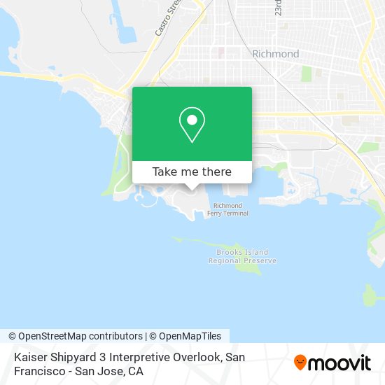 Mapa de Kaiser Shipyard 3 Interpretive Overlook