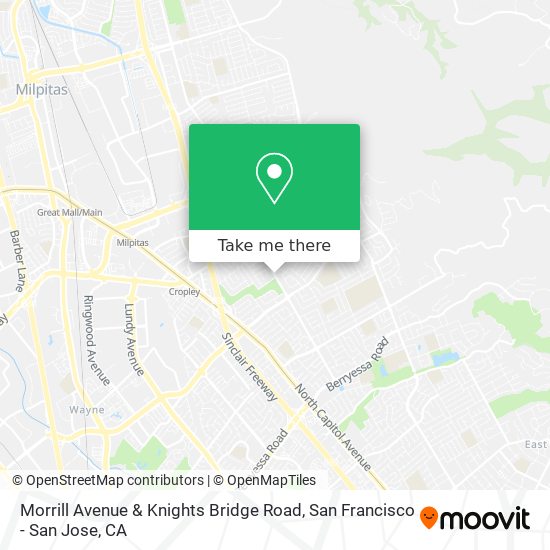 Morrill Avenue & Knights Bridge Road map