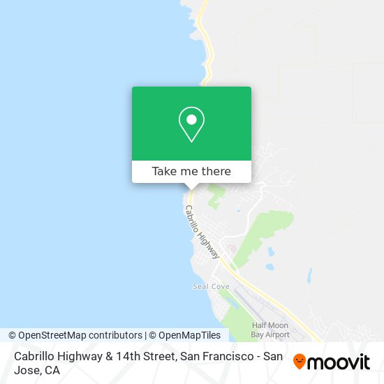 Cabrillo Highway & 14th Street map