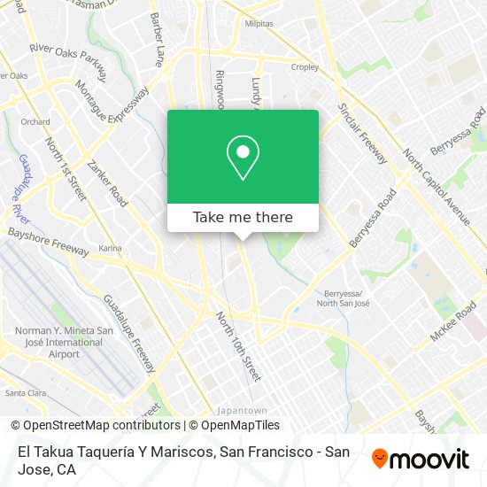 El Takua Taquería Y Mariscos map