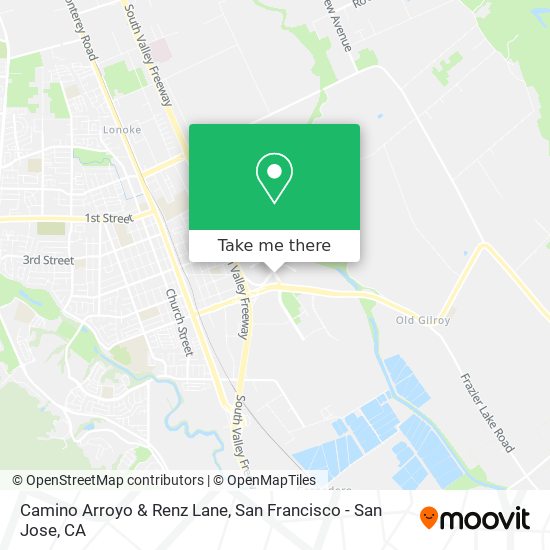 Camino Arroyo & Renz Lane map