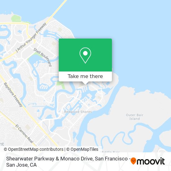 Shearwater Parkway & Monaco Drive map