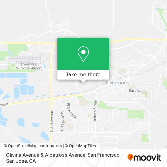 Mapa de Olivina Avenue & Albatross Avenue