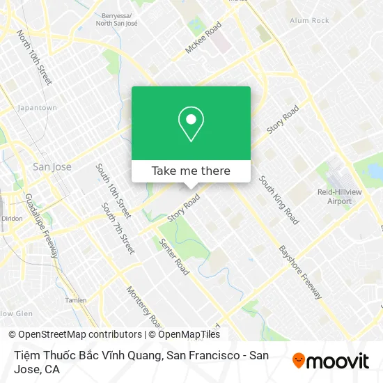 Mapa de Tiệm Thuốc Bắc Vĩnh Quang