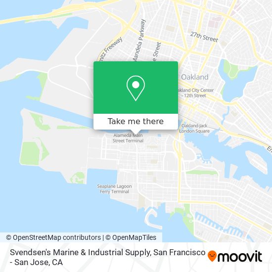 Svendsen's Marine & Industrial Supply map