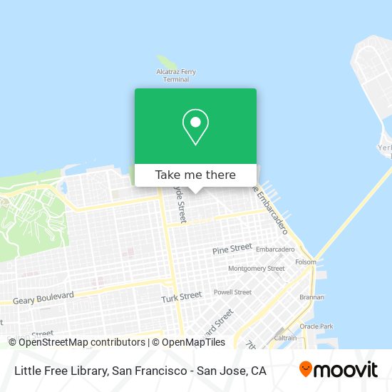 Little Free Library map