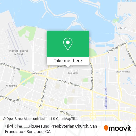 대성 장로 교회;Daesung Presbyterian Church map