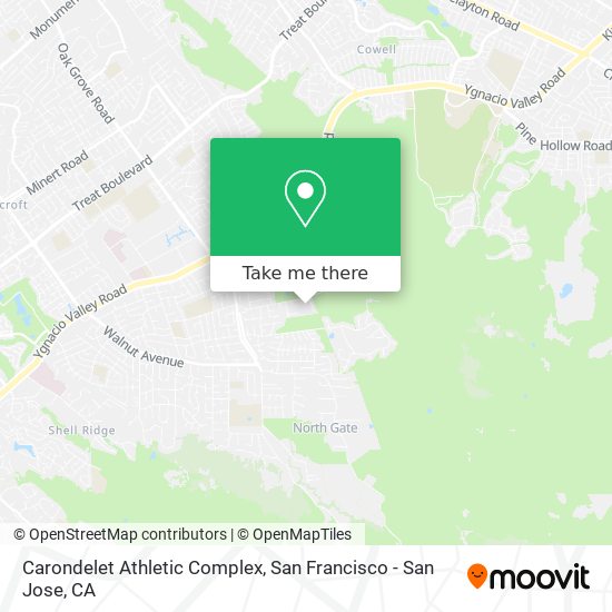 Carondelet Athletic Complex map