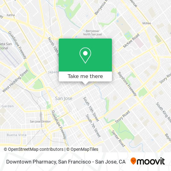 Downtown Pharmacy map