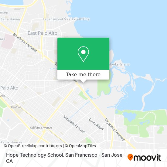 Hope Technology School map