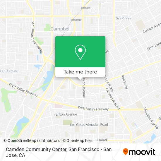 Mapa de Camden Community Center