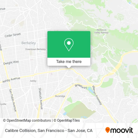 Calibre Collision map
