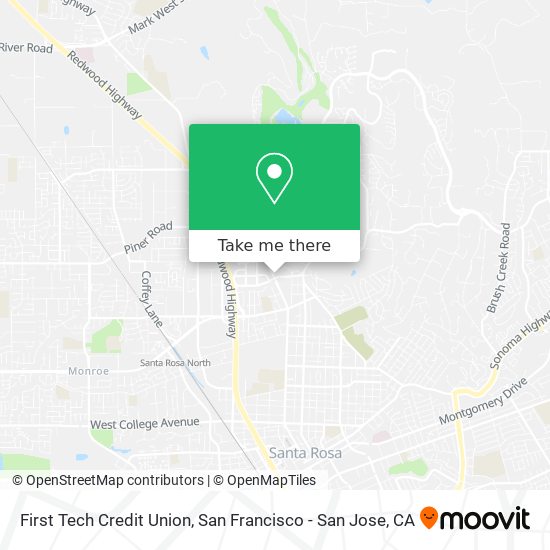 Mapa de First Tech Credit Union