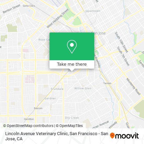 Lincoln Avenue Veterinary Clinic map