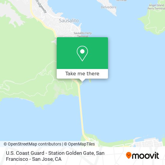 Mapa de U.S. Coast Guard - Station Golden Gate