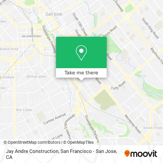 Jay Andre Construction map