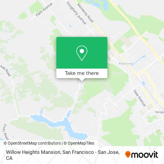 Willow Heights Mansion map