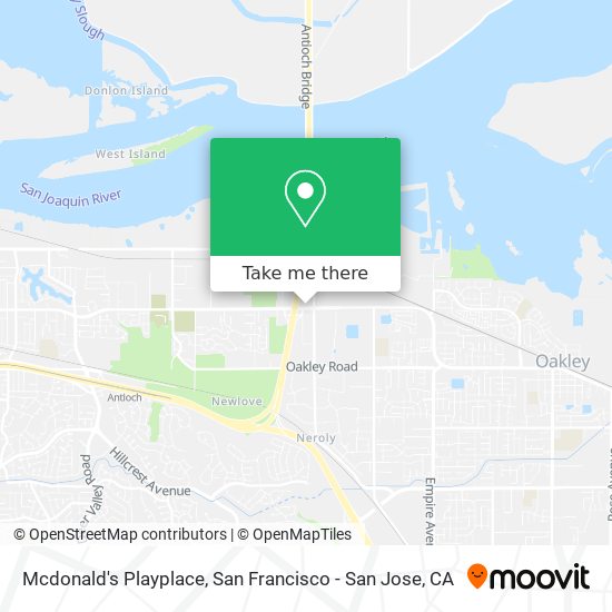 Mcdonald's Playplace map