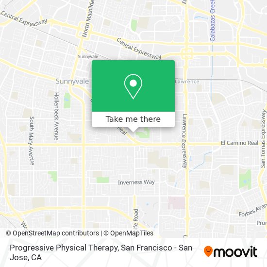 Progressive Physical Therapy map