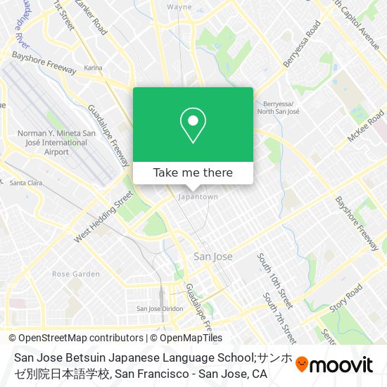 San Jose Betsuin Japanese Language School;サンホゼ別院日本語学校 map