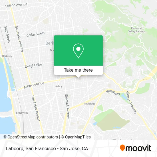 Mapa de Labcorp