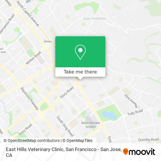 Mapa de East Hills Veterinary Clinic