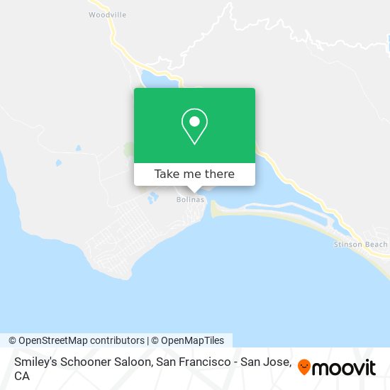 Smiley's Schooner Saloon map