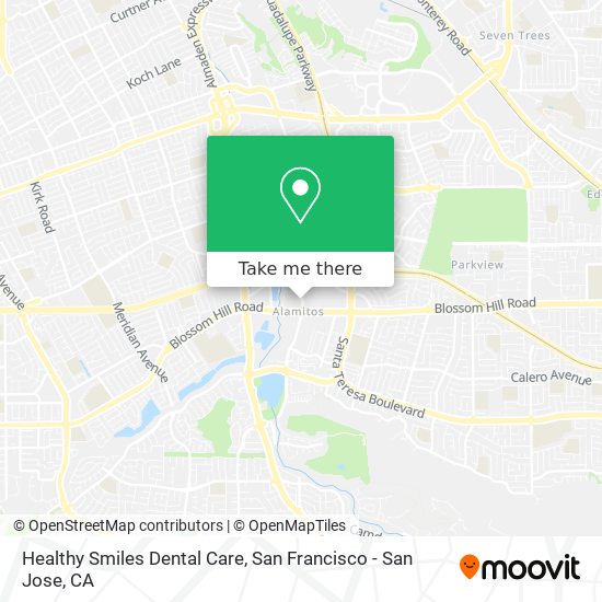 Healthy Smiles Dental Care map