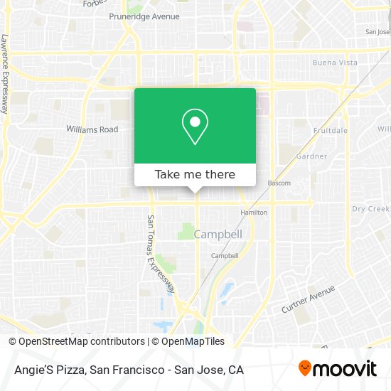 Angie’S Pizza map