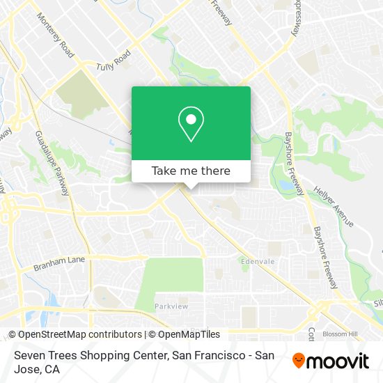 Mapa de Seven Trees Shopping Center