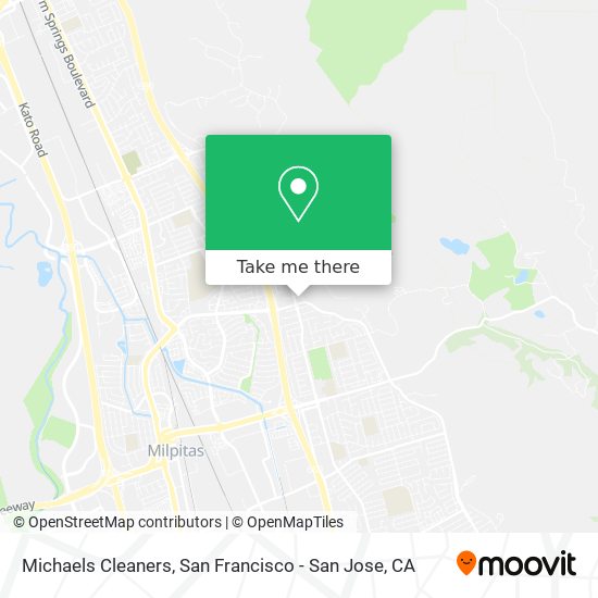 Michaels Cleaners map