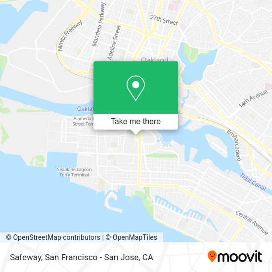 Mapa de Safeway