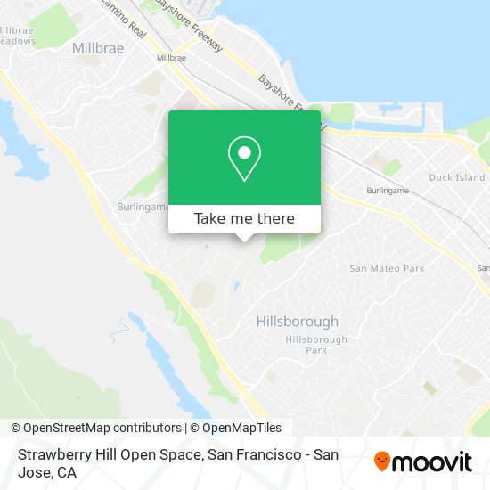Mapa de Strawberry Hill Open Space