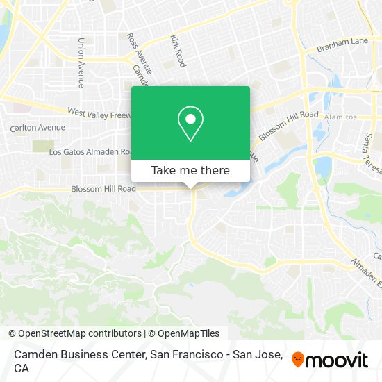 Camden Business Center map