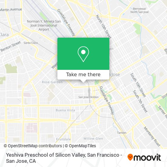 Yeshiva Preschool of Silicon Valley map