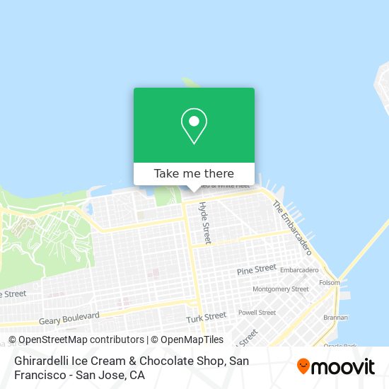 Mapa de Ghirardelli Ice Cream & Chocolate Shop